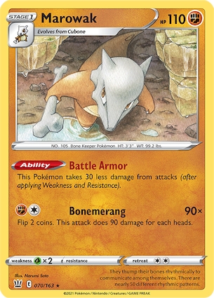 Marowak 070/163 Unlimited