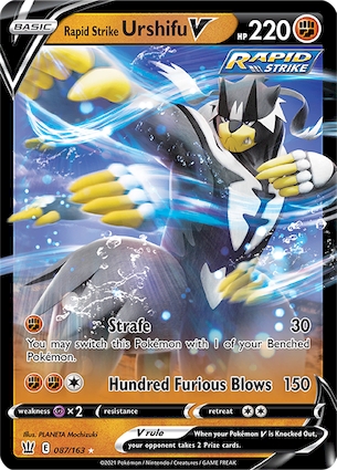 Rapid Strike Urshifu V 087/163 Unlimited