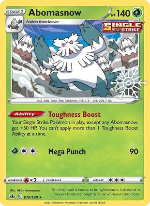 Abomasnow 010/198 Exclusive