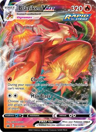 Blaziken VMAX 021/198 Unlimited