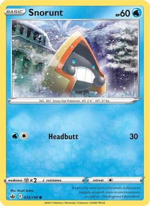 Snorunt 035/198 Unlimited