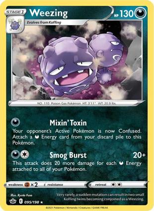 Weezing 095/198 Unlimited
