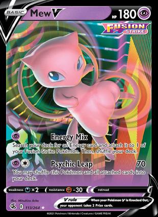Mew V 113/264 Unlimited