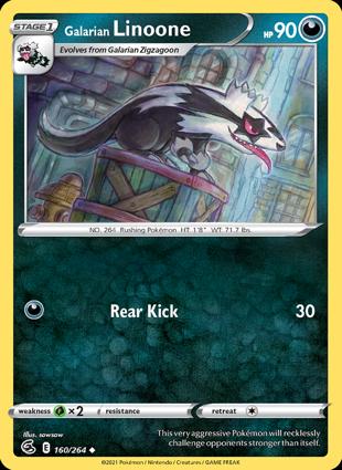 Galarian Linoone 160/264 Unlimited
