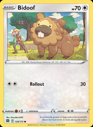 Bidoof 120/172 Unlimited