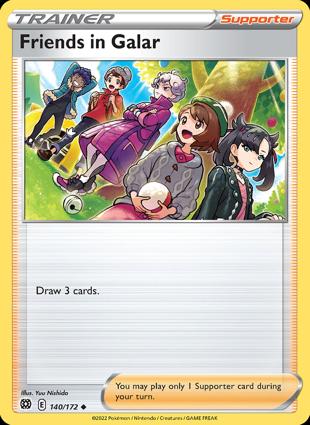 Friends in Galar 140/172 Unlimited