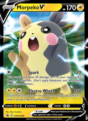 Morpeko V SWSH056 Black Star