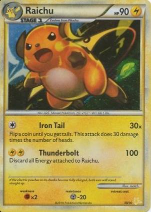 Raichu 30/30 Unlimited