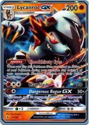 Lycanroc GX 74/145 World Championships