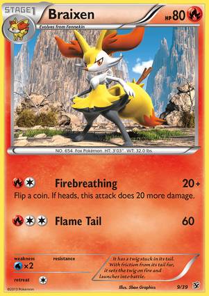 Braixen 9/39 Unlimited