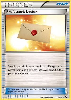 Professor's Letter 123/146 Unlimited