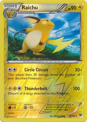 Raichu 43/146 Unlimited