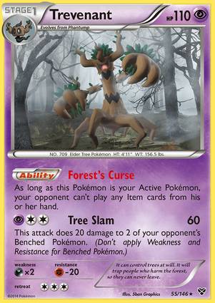 Trevenant 55/146 Unlimited