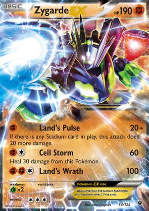 Zygarde EX 54/124 Unlimited