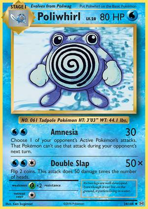 Poliwhirl 24/108 Unlimited