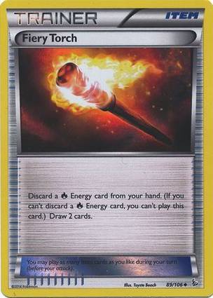 Fiery Torch 89/106 Sheen Holo