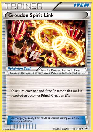 Groudon Spirit Link 131/160 Unlimited