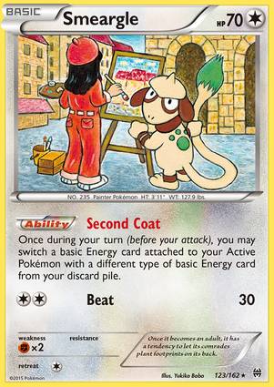 Smeargle 123/162 Unlimited