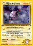 Lt. Surge's Magnemite50/132 1st Edition