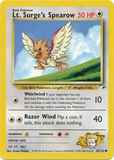 Lt. Surge's Spearow83/132 Unlimited