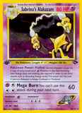 Sabrina's Alakazam16/132 1st Edition