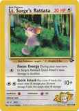 Lt. Surge's Rattata85/132 Unlimited