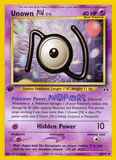 Unown [N]50/75 1st Edition