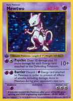 Mewtwo10/102 1st Edition Shadowless
