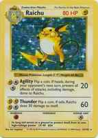 Raichu14/102 Shadowless