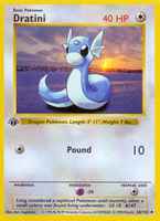 Dratini26/102 1st Edition Shadowless