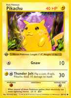 Pikachu58/102 1st Edition Shadowless