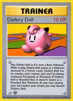 Clefairy Doll70/102 1st Edition Shadowless