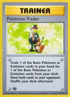 Pokemon Trader77/102 1st Edition Shadowless