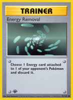 Energy Removal92/102 1st Edition Shadowless