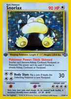 Snorlax 11/64 1st Edition