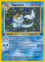 Vaporeon 12/64 1st Edition