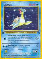 Lapras 10/62 1st Edition