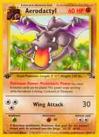 fossil first edition card list 1st (62/62) Complete Set 1999 [MP-DMG] Fossil - Booster Pack (Unlimited)