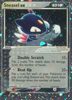 Sneasel ex103/109 Unlimited