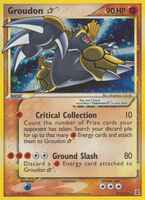 Groudon Star111/113 Unlimited