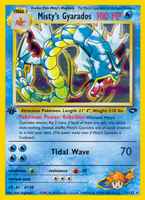 Misty's Gyarados13/132 1st Edition