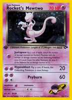 Rocket's Mewtwo14/132 1st Edition