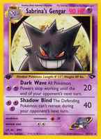 Sabrina's Gengar29/132 1st Edition