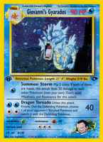 Giovanni's Gyarados5/132 1st Edition