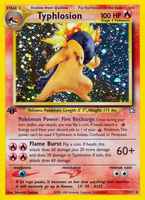 Typhlosion17/111 1st Edition