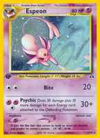 Espeon 1/75 1st Edition