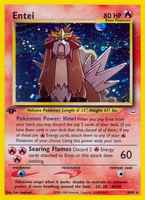 Entei 6/64 1st Edition