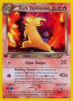 Dark Typhlosion10/105 1st Edition