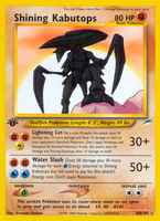 Shining Kabutops108/105 1st Edition