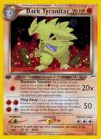 Dark Tyranitar11/105 1st Edition